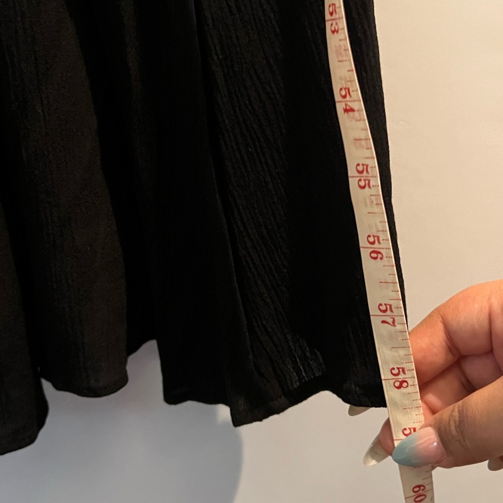 City Chic Black Puff Sleeve Midi Dress - Picture 10 of 10